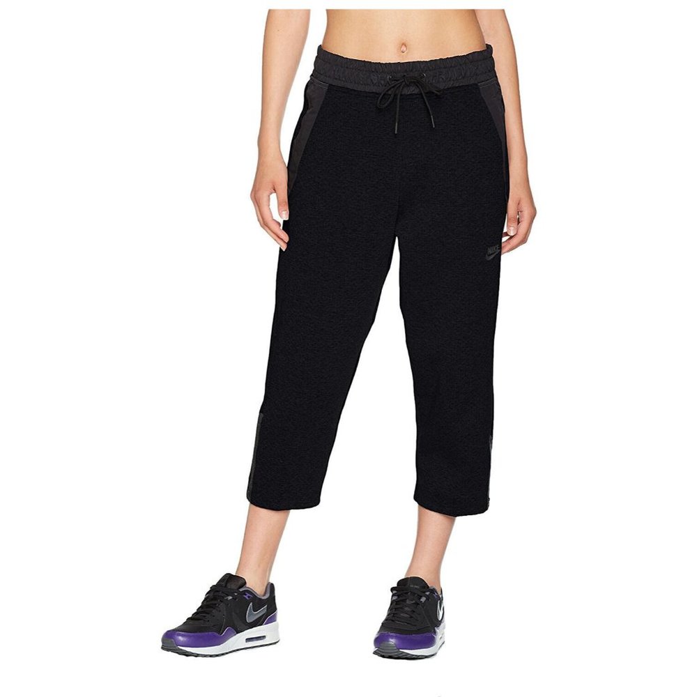 Nike Tech Fleece Capri Pants Black Sz S‎